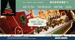 Desktop Screenshot of holidaytrailoflights.com