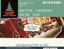 Tablet Screenshot of holidaytrailoflights.com